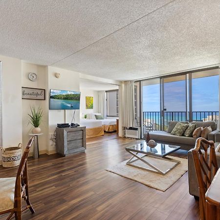 Beautifully Renovated 32Nd Floor Deluxe Ocean View Waikiki Condo Condo Honolulu Eksteriør bilde